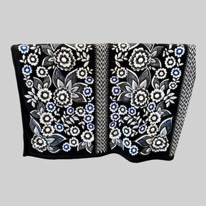 VERA BRADLEY Plush Throw Blanket Fleece  SNOW LOTUS 80" X 50" #12408-I66